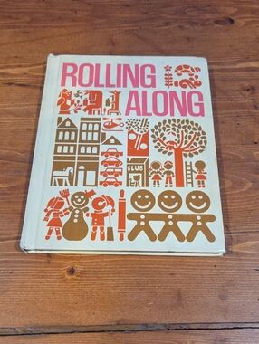 Rolling Along Kids Activity Book - Pink & Gold Illustrations